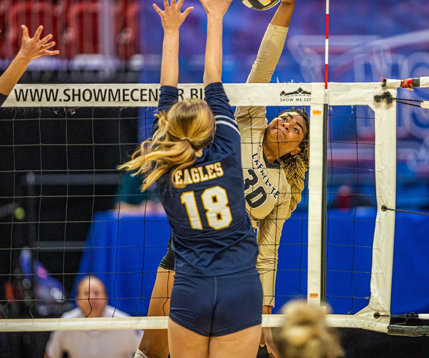 Lafayette vs. Liberty North girls volleyball